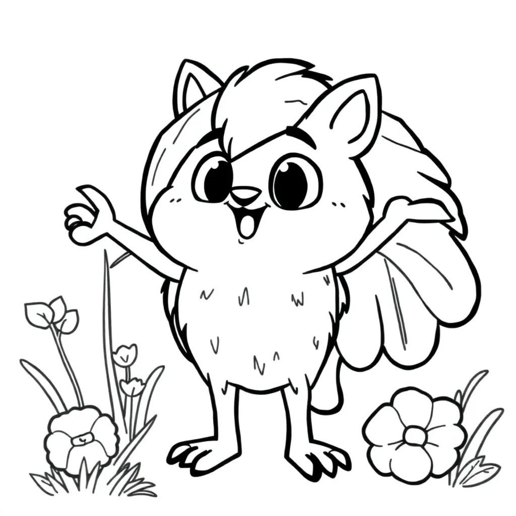 Childrens coloring page