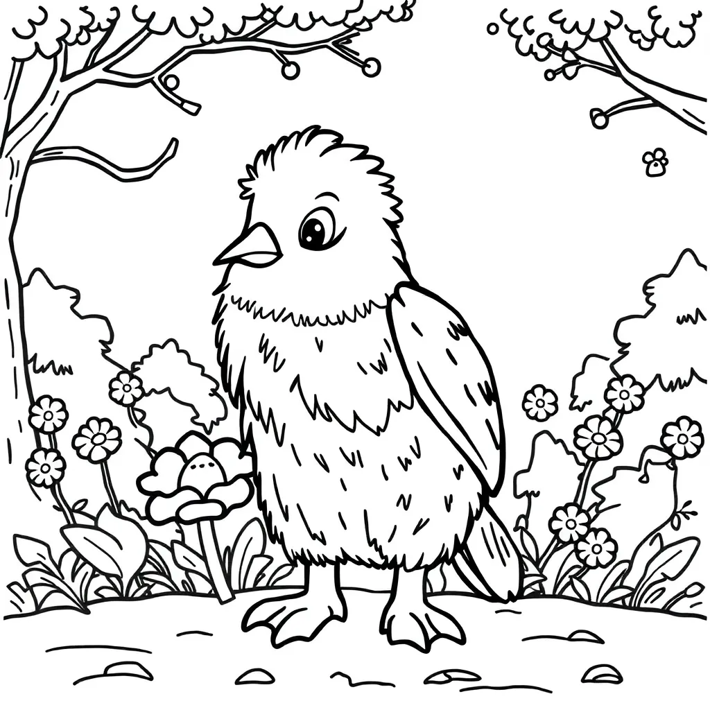 Childrens coloring page