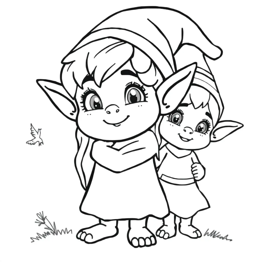 Childrens coloring page