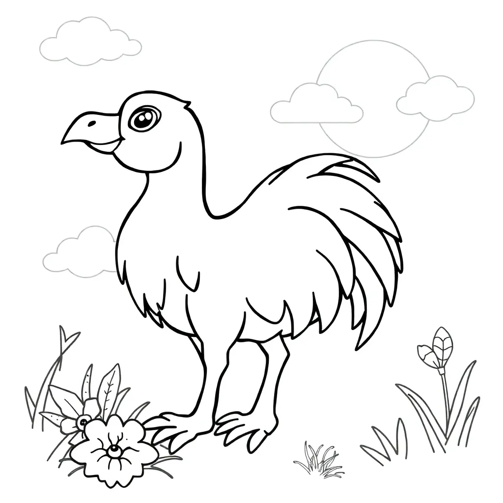 Childrens coloring page
