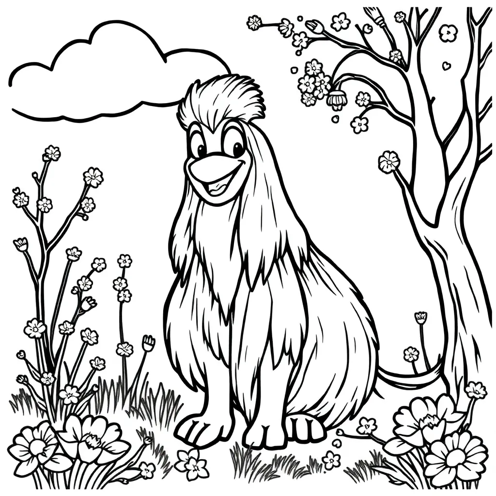 Childrens coloring page