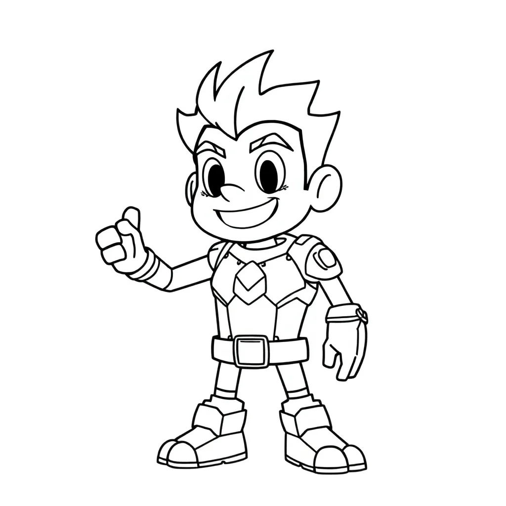 Childrens coloring page