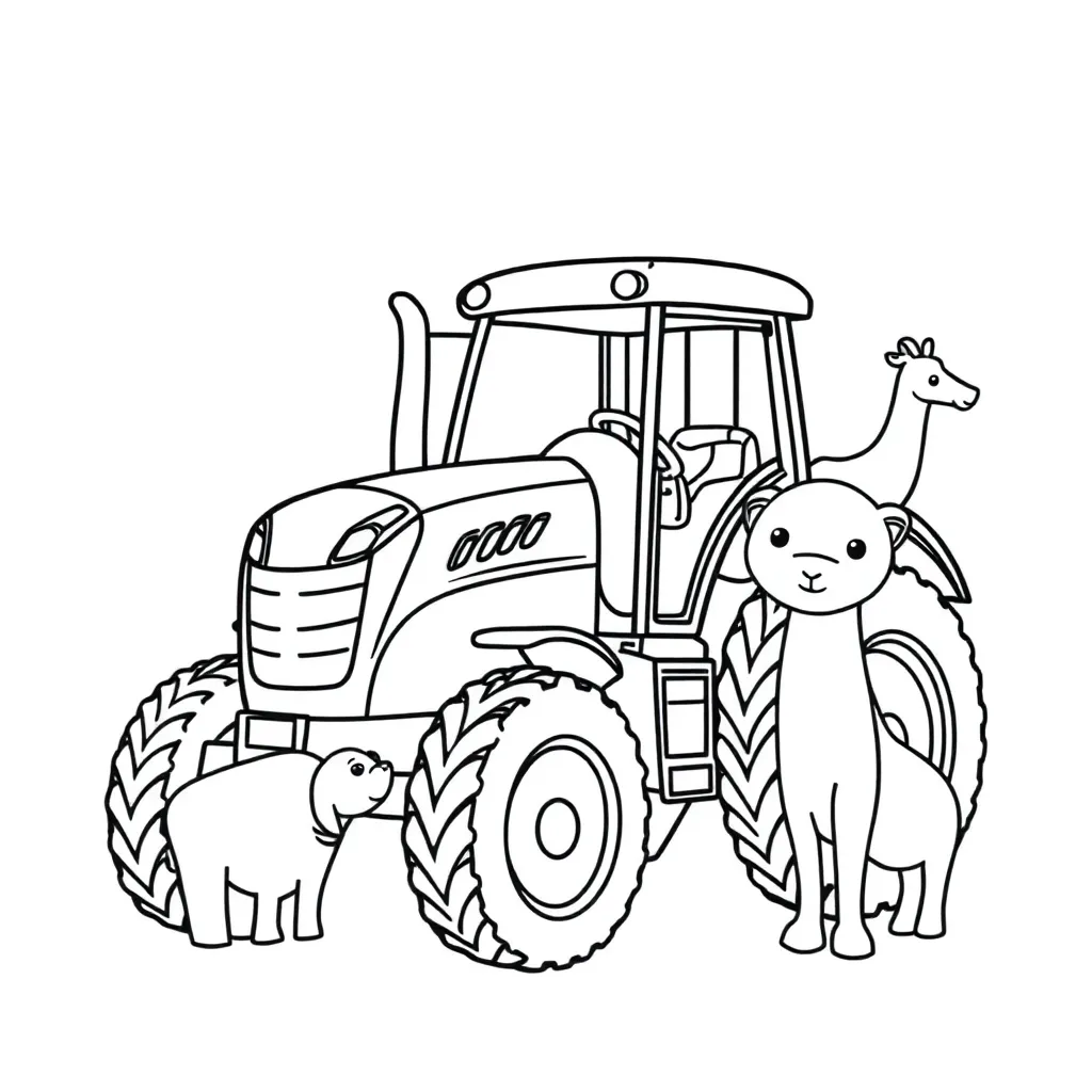 Childrens coloring page