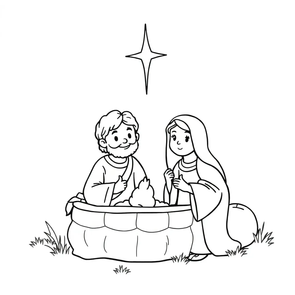 Childrens coloring page