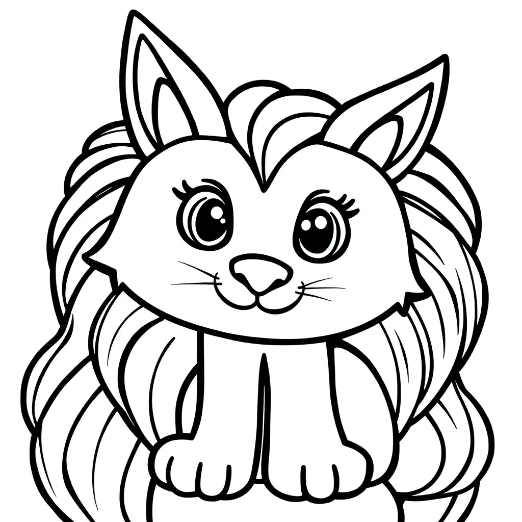 Childrens coloring page