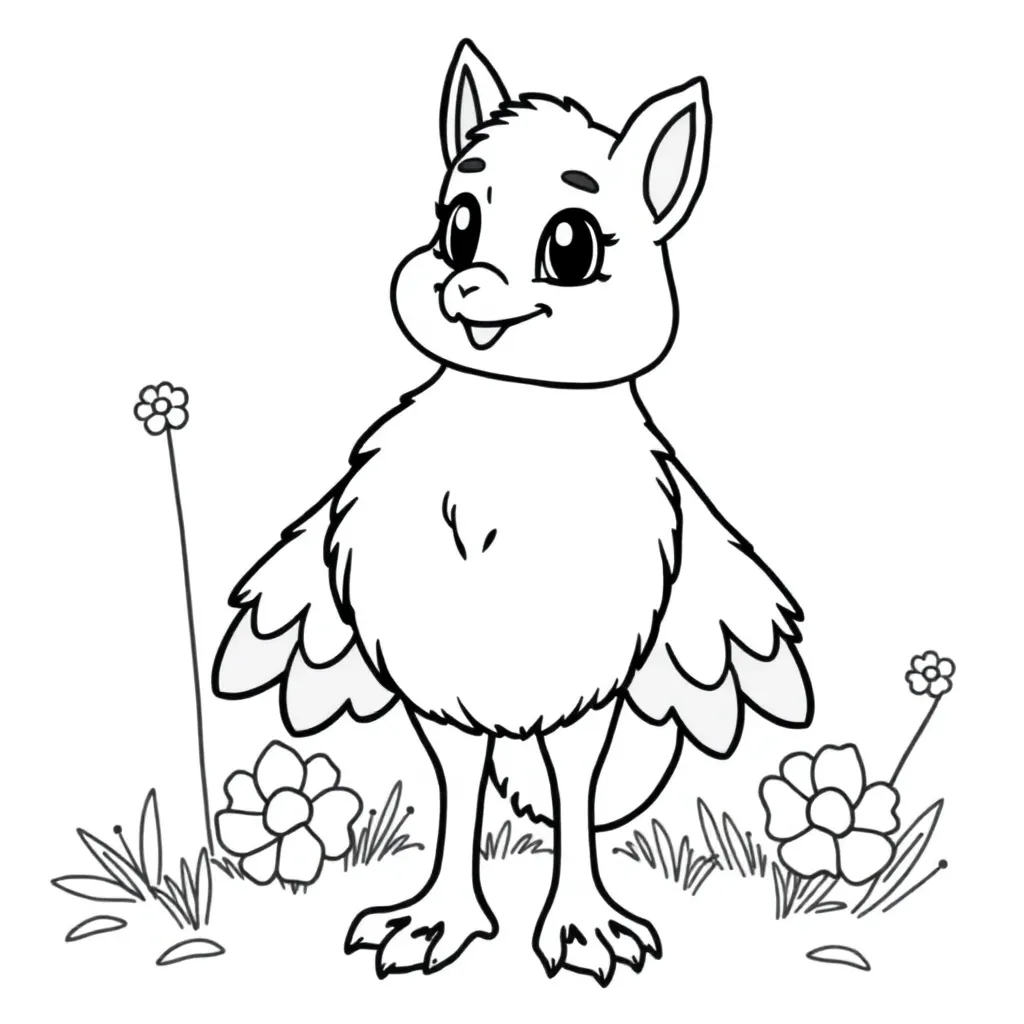 Childrens coloring page
