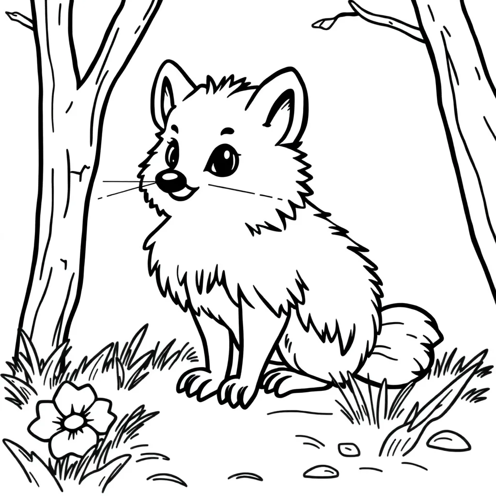 Childrens coloring page