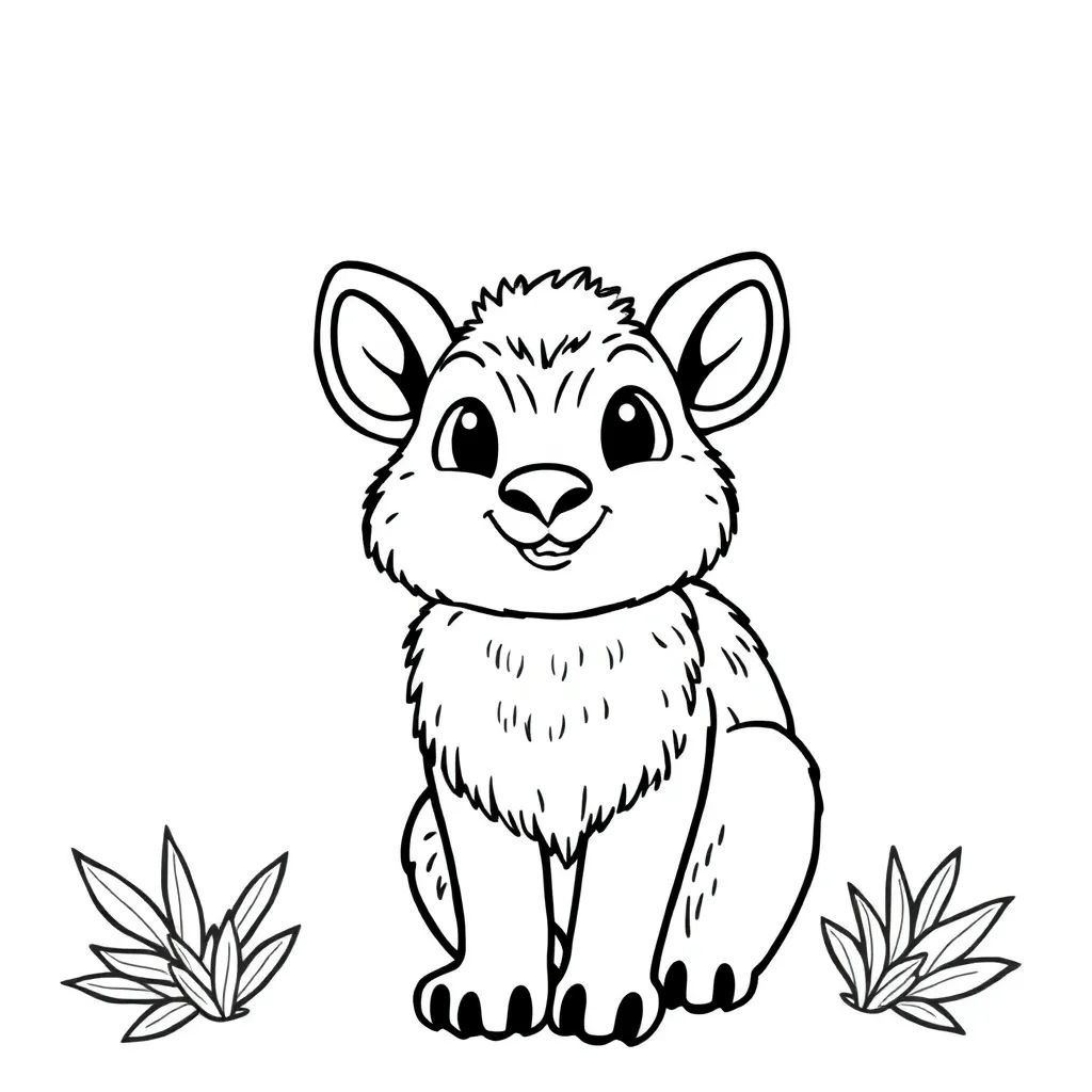Childrens coloring page