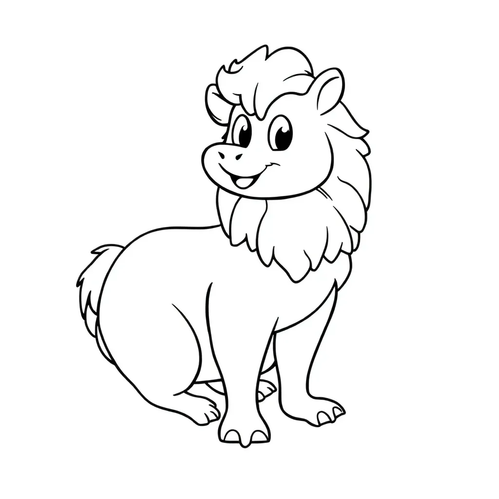 Childrens coloring page