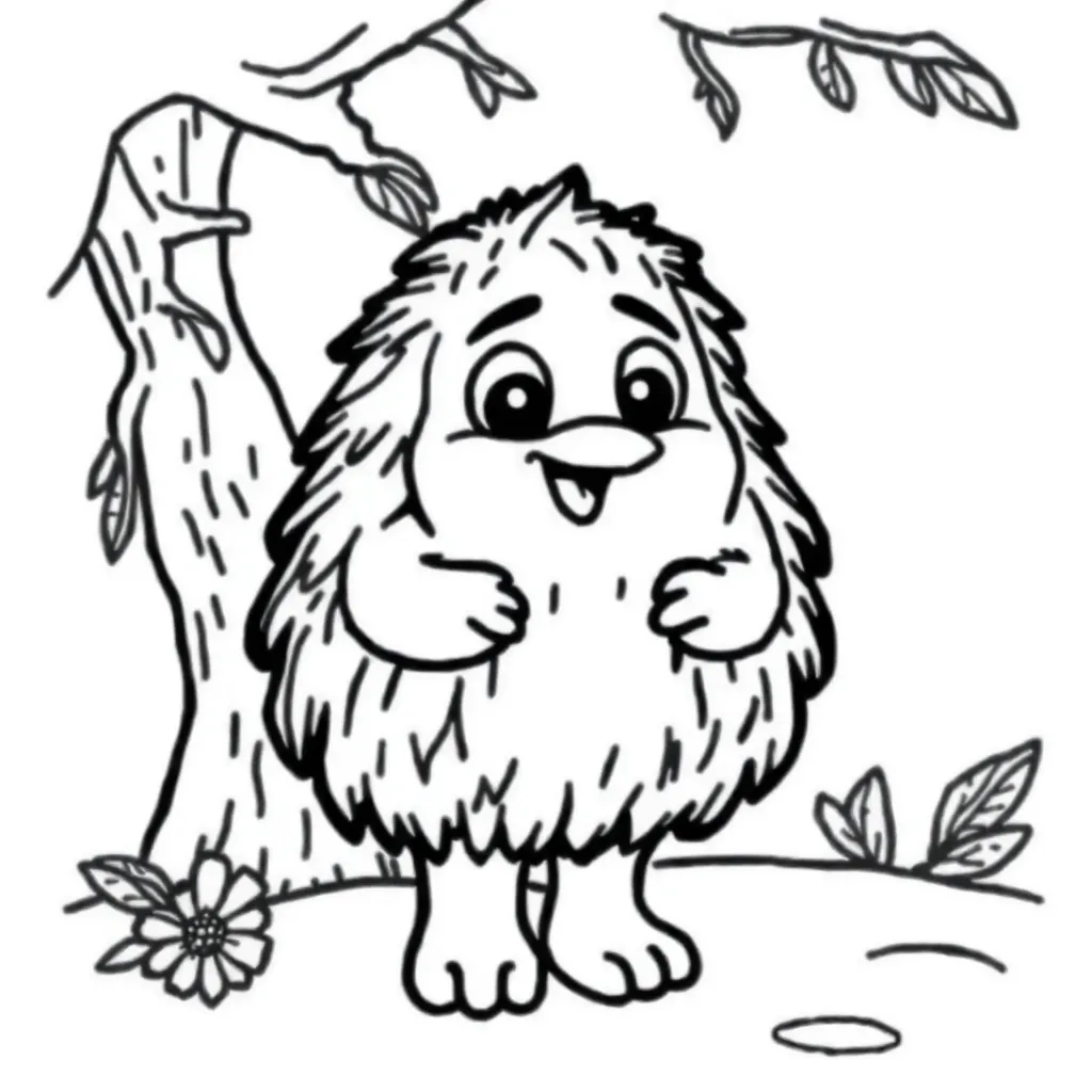 Childrens coloring page