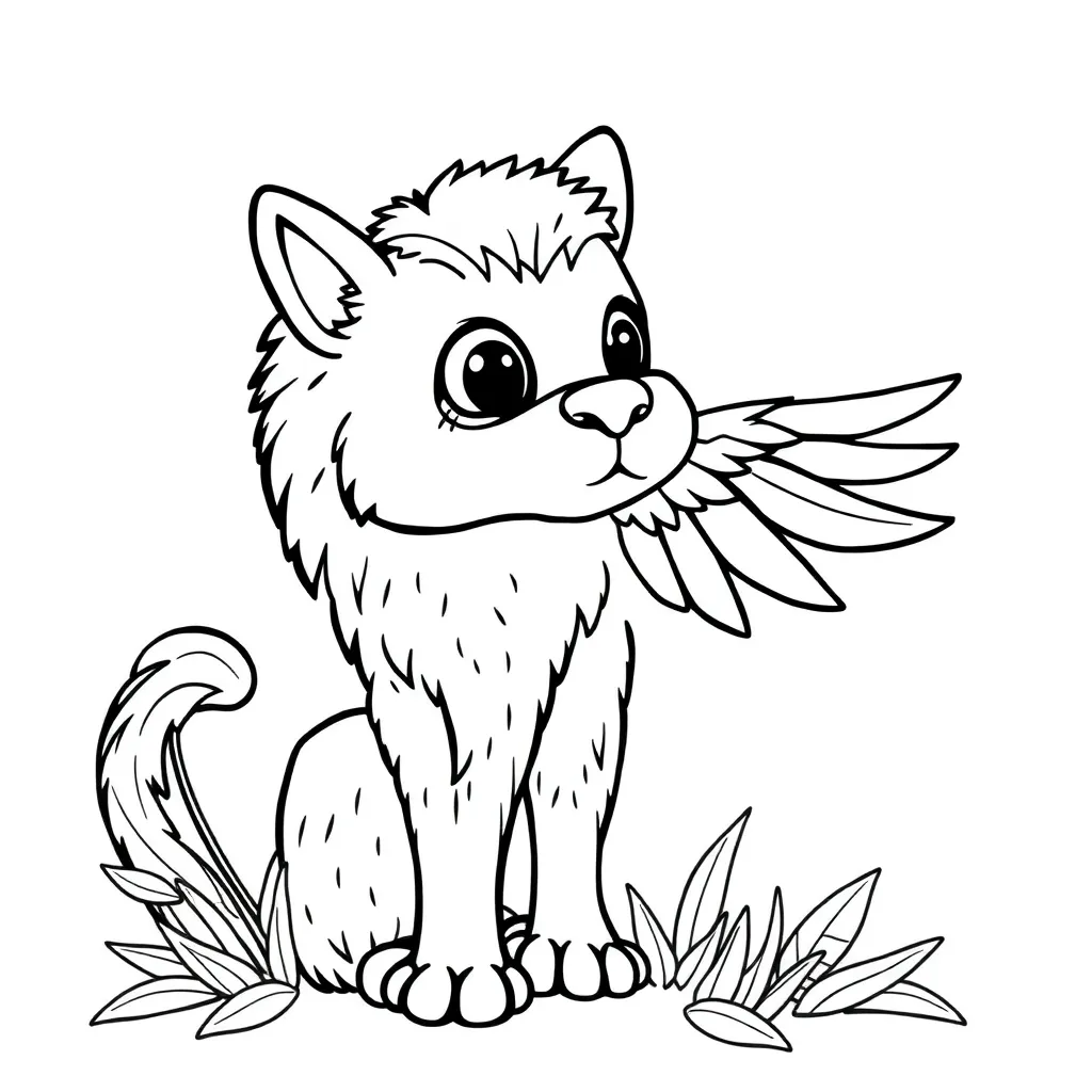 Childrens coloring page