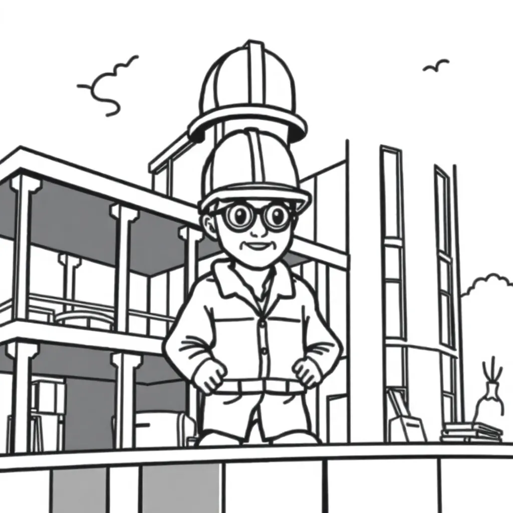 Childrens coloring page