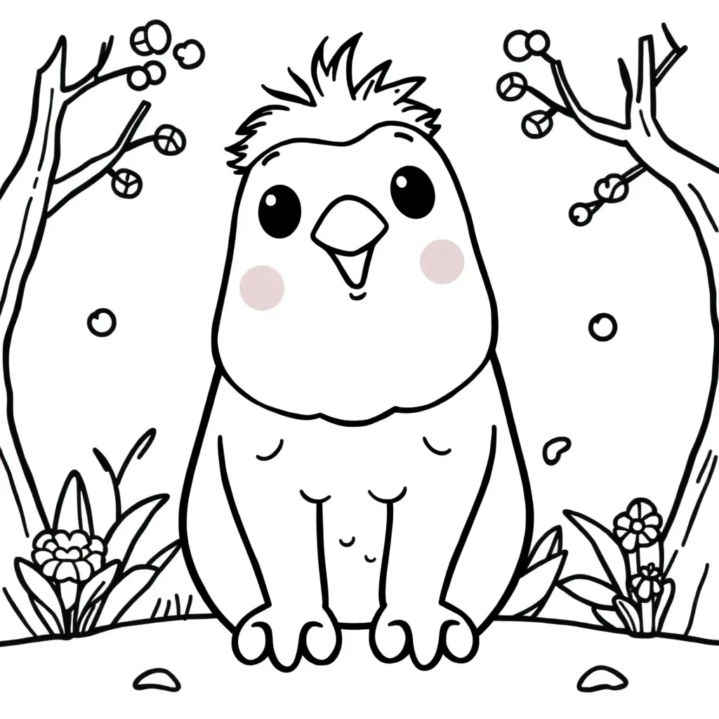 Childrens coloring page