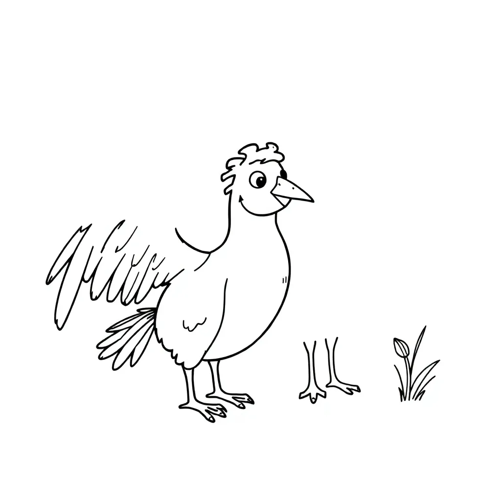 Childrens coloring page