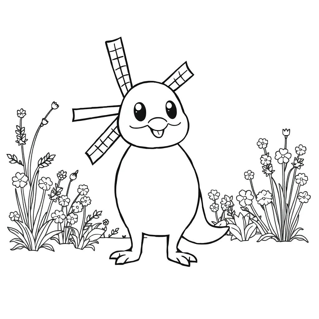 Childrens coloring page
