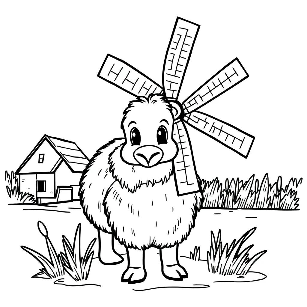 Childrens coloring page
