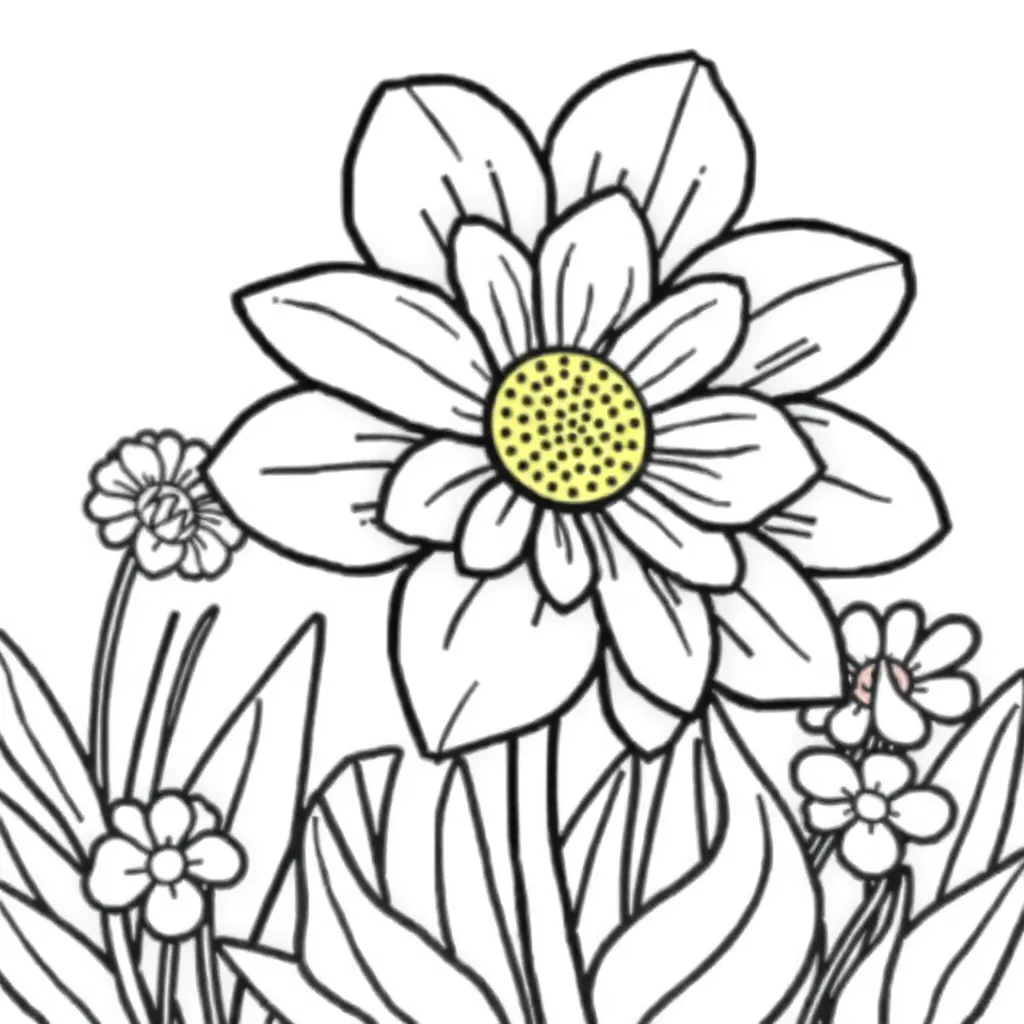 Childrens coloring page
