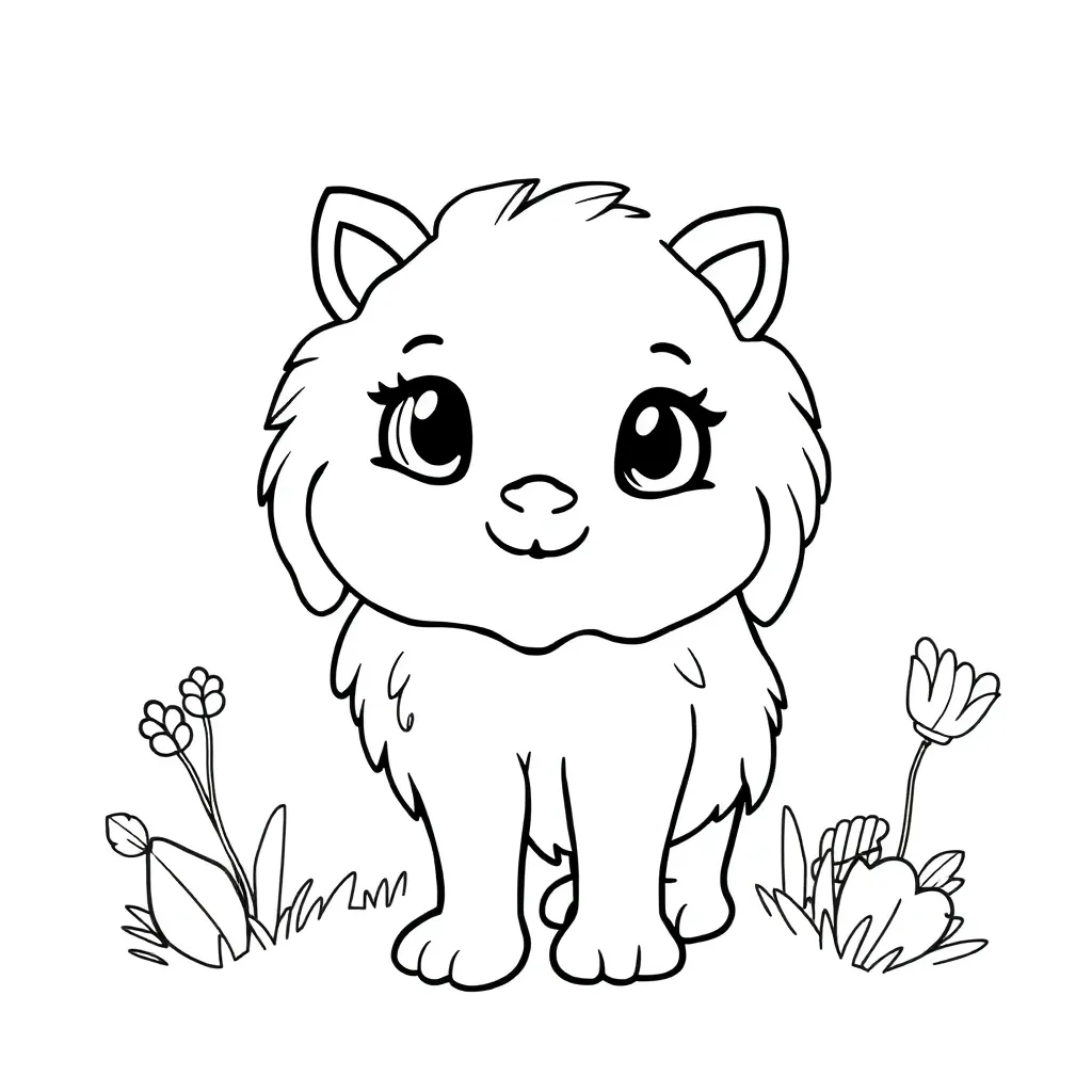 Childrens coloring page