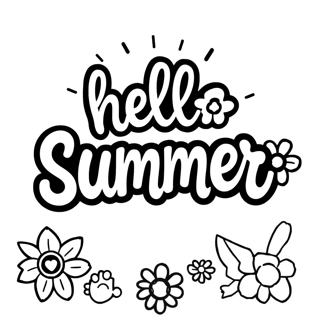 Childrens coloring page