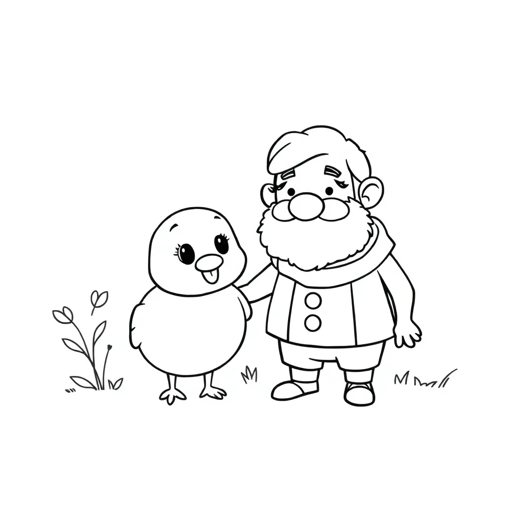 Childrens coloring page