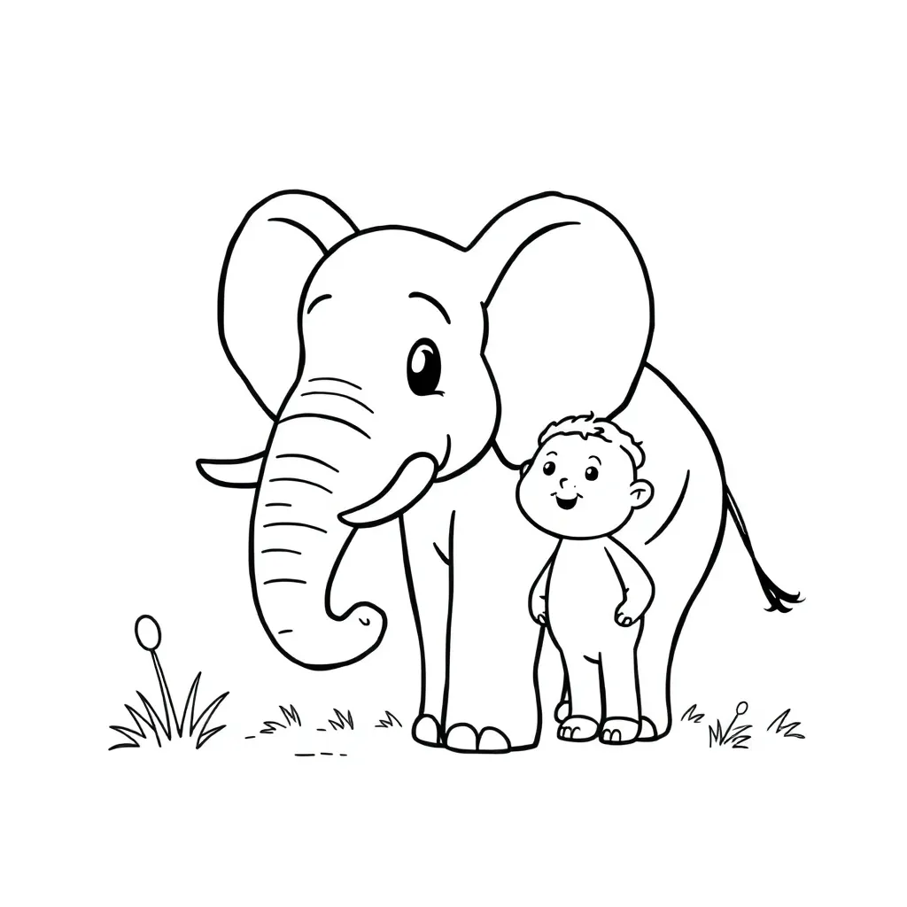 Childrens coloring page