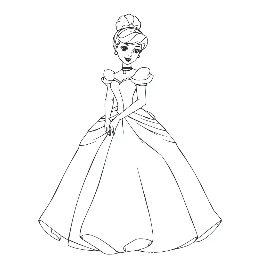 Assepoester coloring page for children