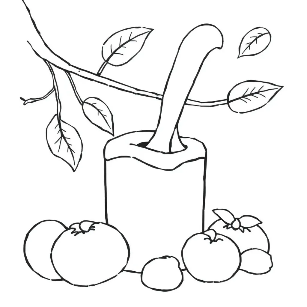 Childrens coloring page