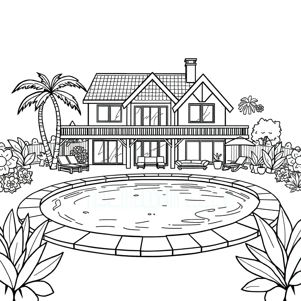 Childrens coloring page