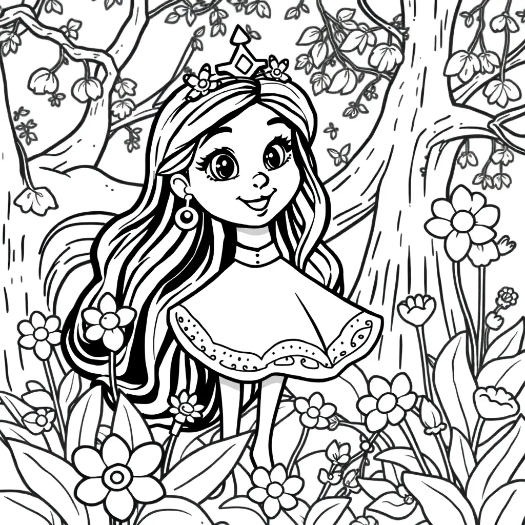 Childrens coloring page
