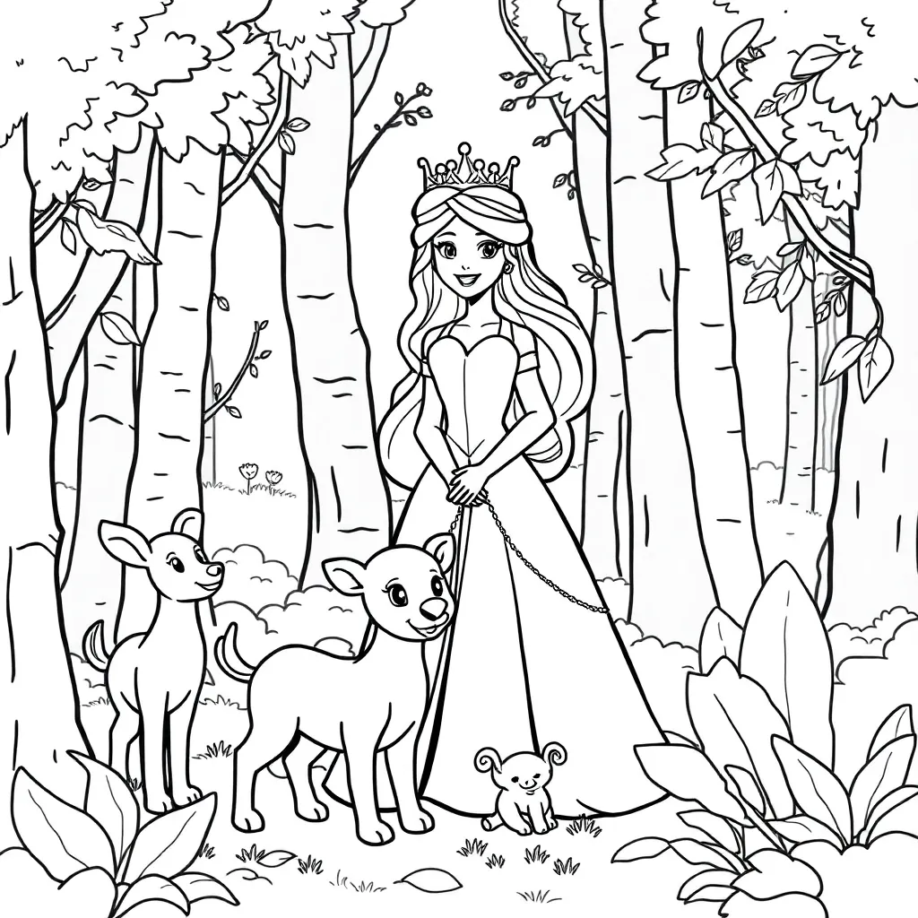 Childrens coloring page