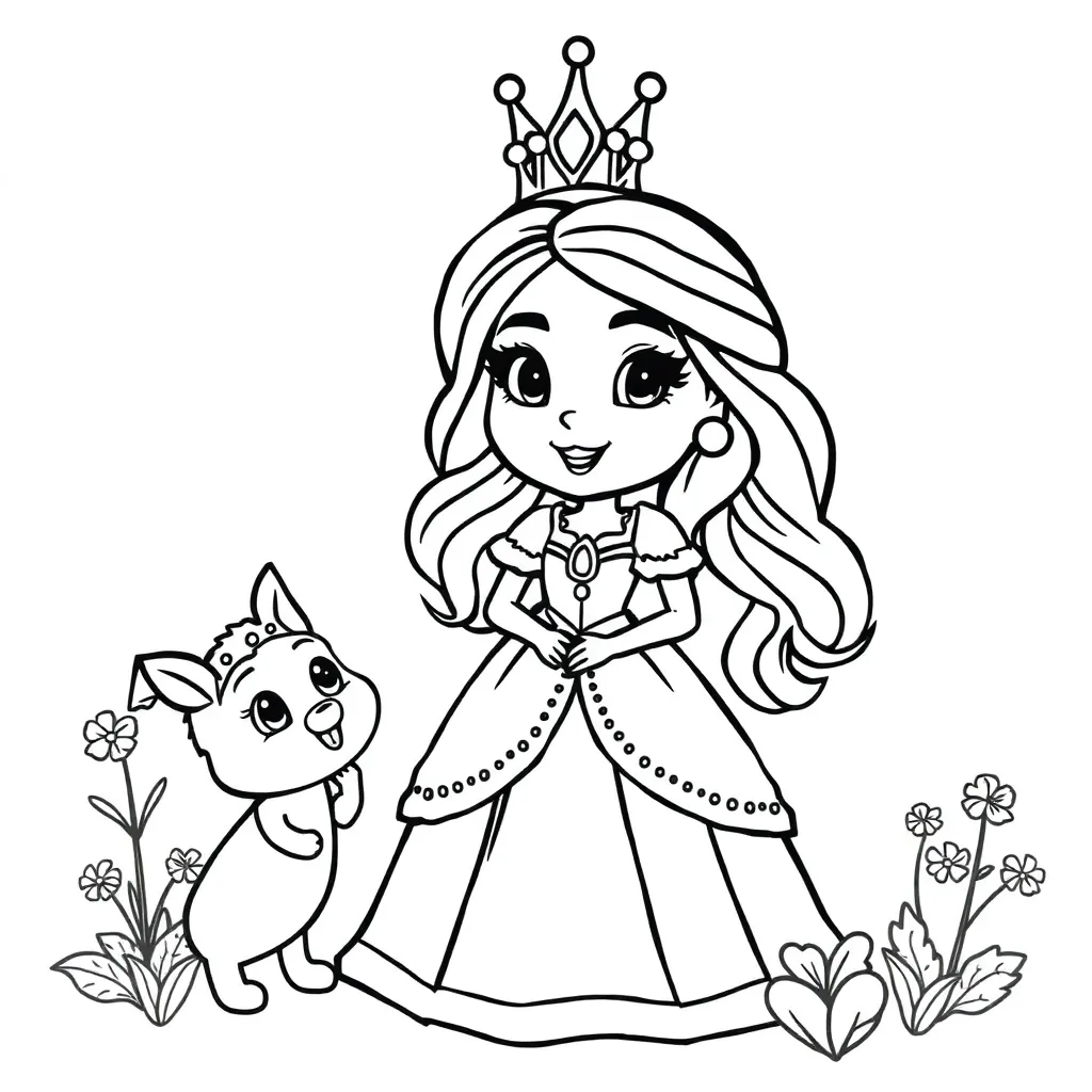 Childrens coloring page