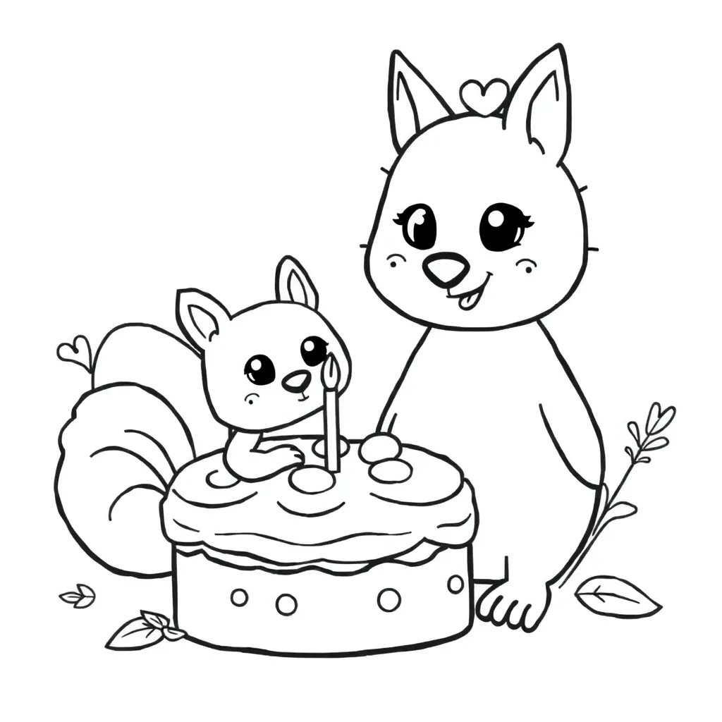 Childrens coloring page