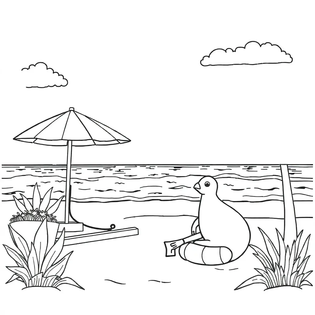 Childrens coloring page
