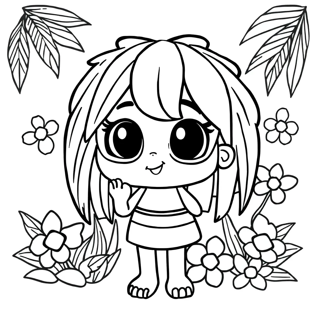 Childrens coloring page