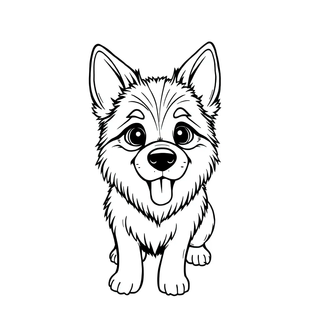 Childrens coloring page