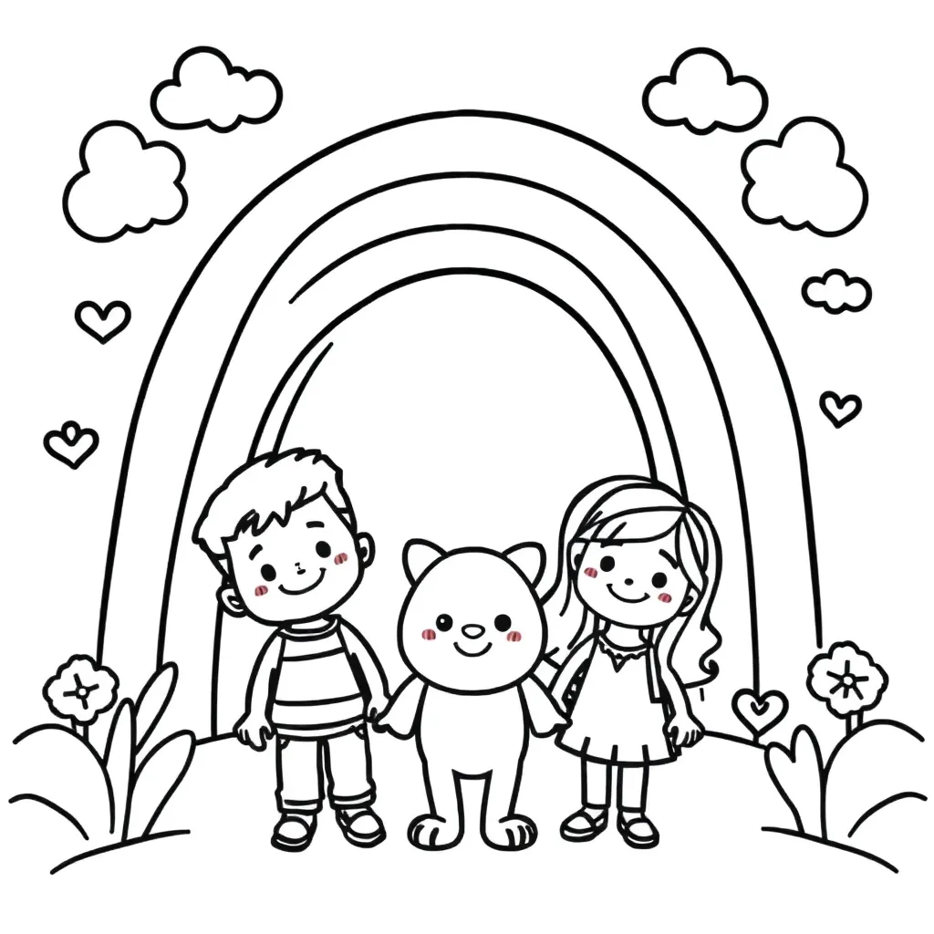 Childrens coloring page
