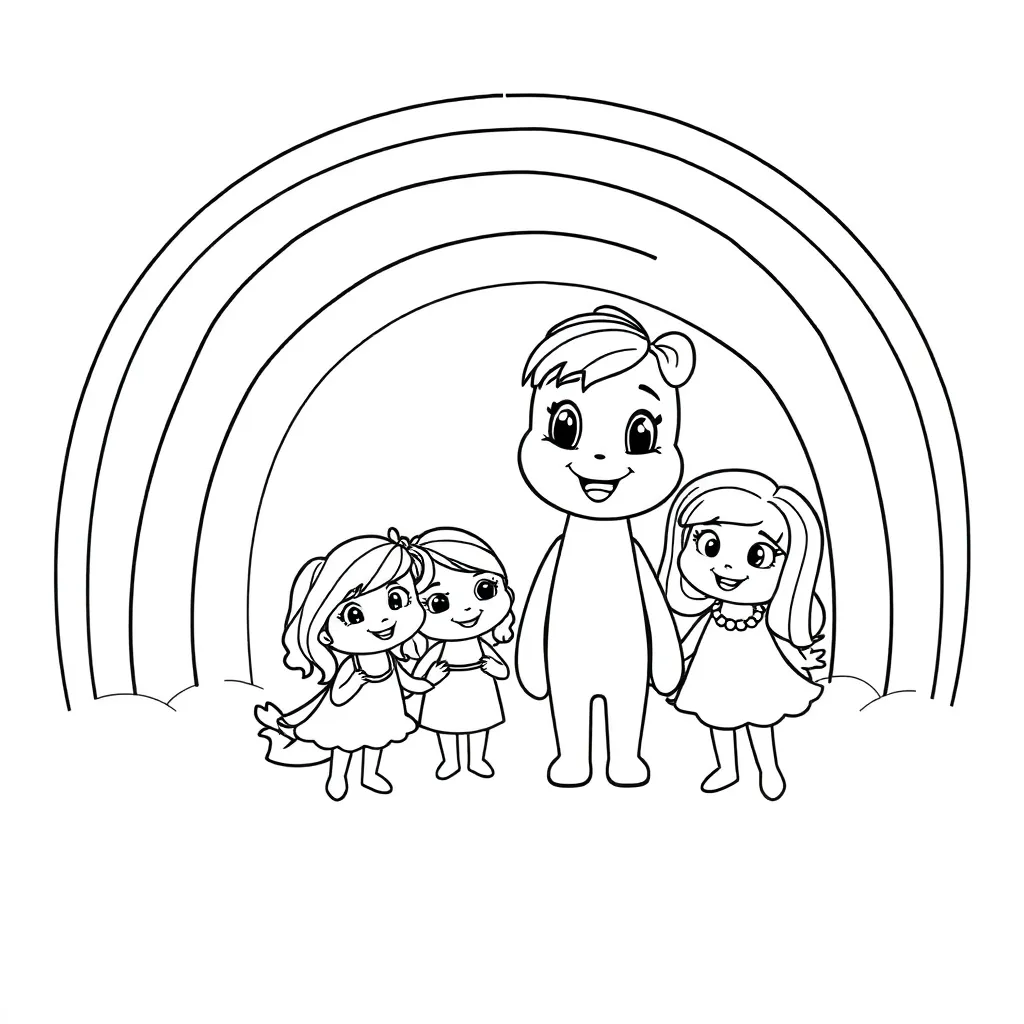 Childrens coloring page