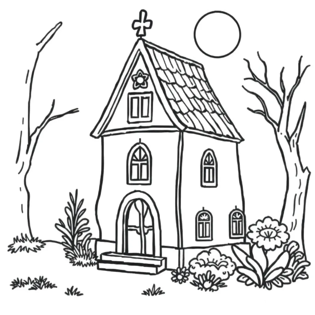 Childrens coloring page