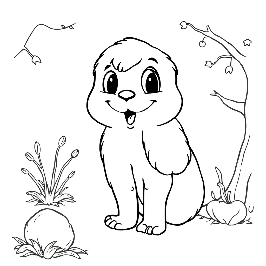 Childrens coloring page