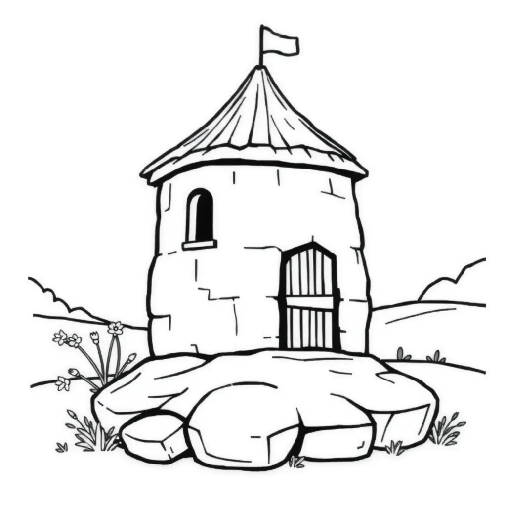 Childrens coloring page