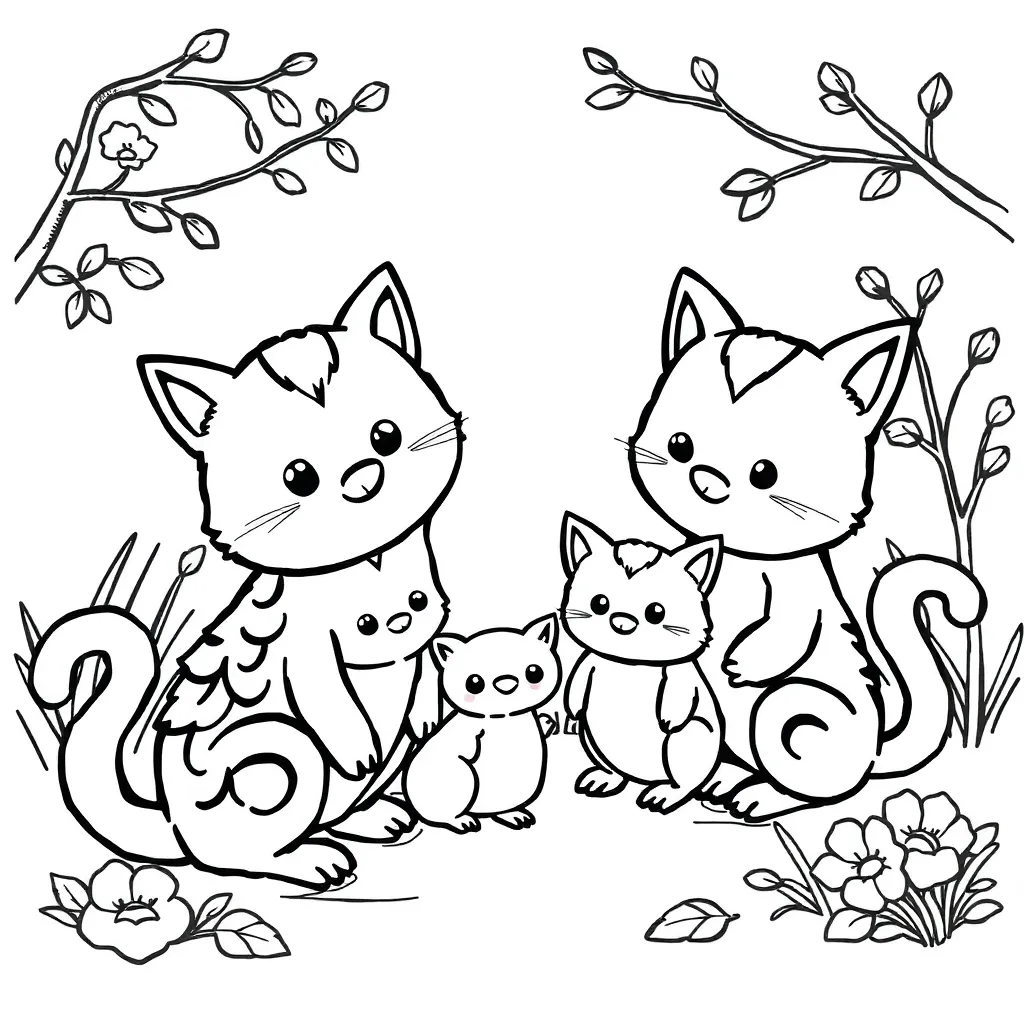 Childrens coloring page
