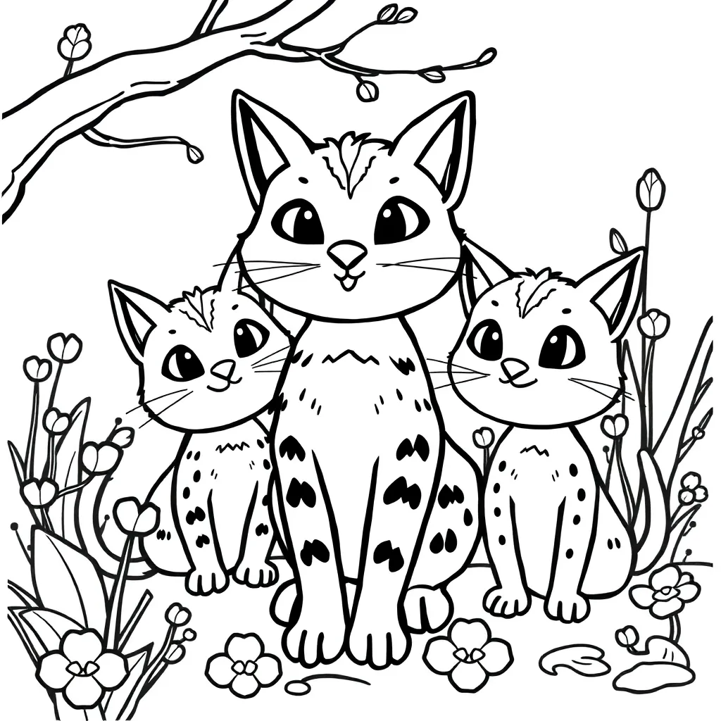 Childrens coloring page