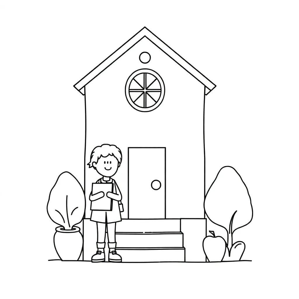 Childrens coloring page