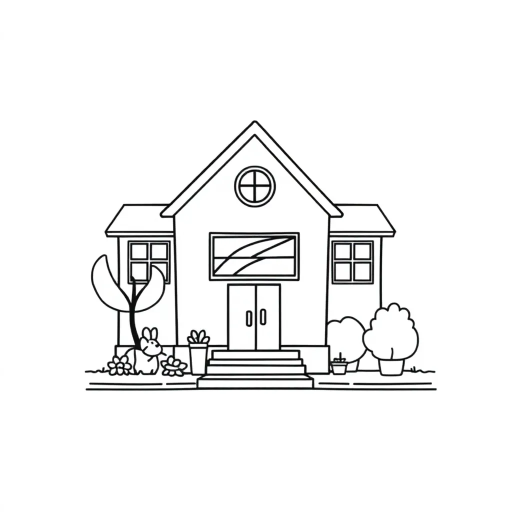 Childrens coloring page