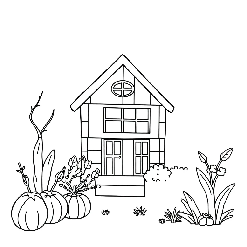Childrens coloring page