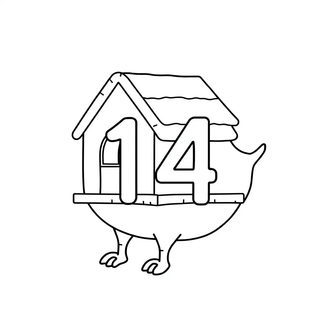 Childrens coloring page
