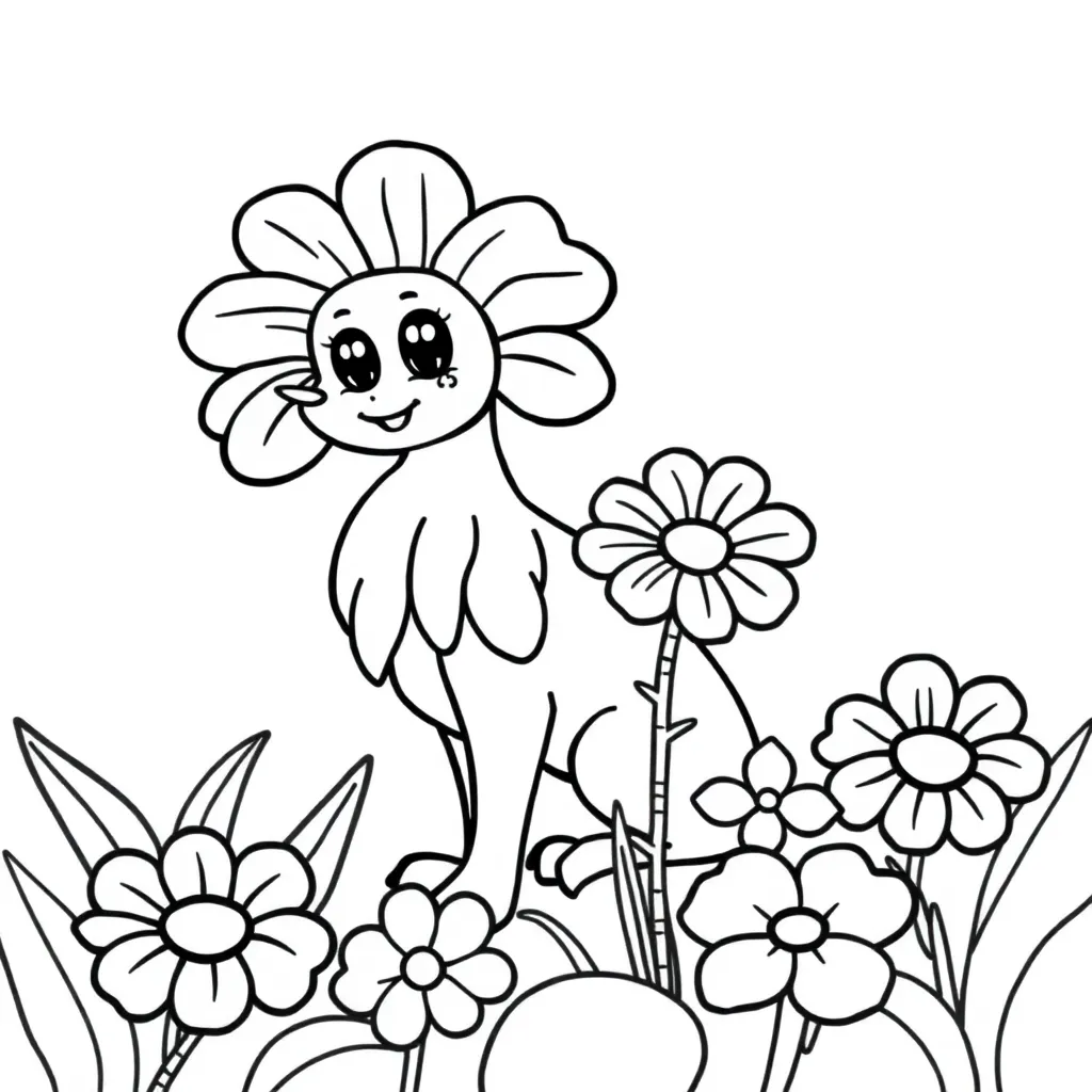 Childrens coloring page