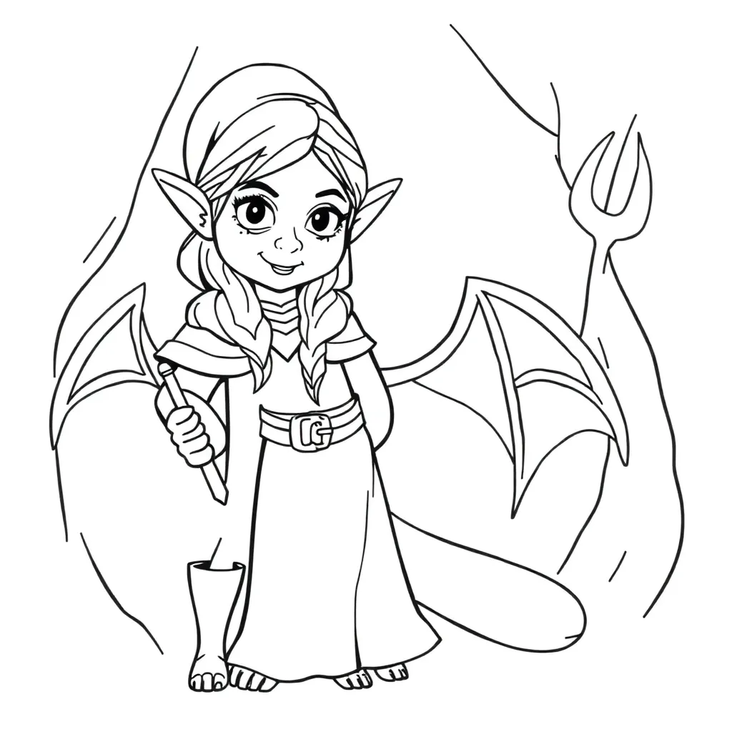 Childrens coloring page