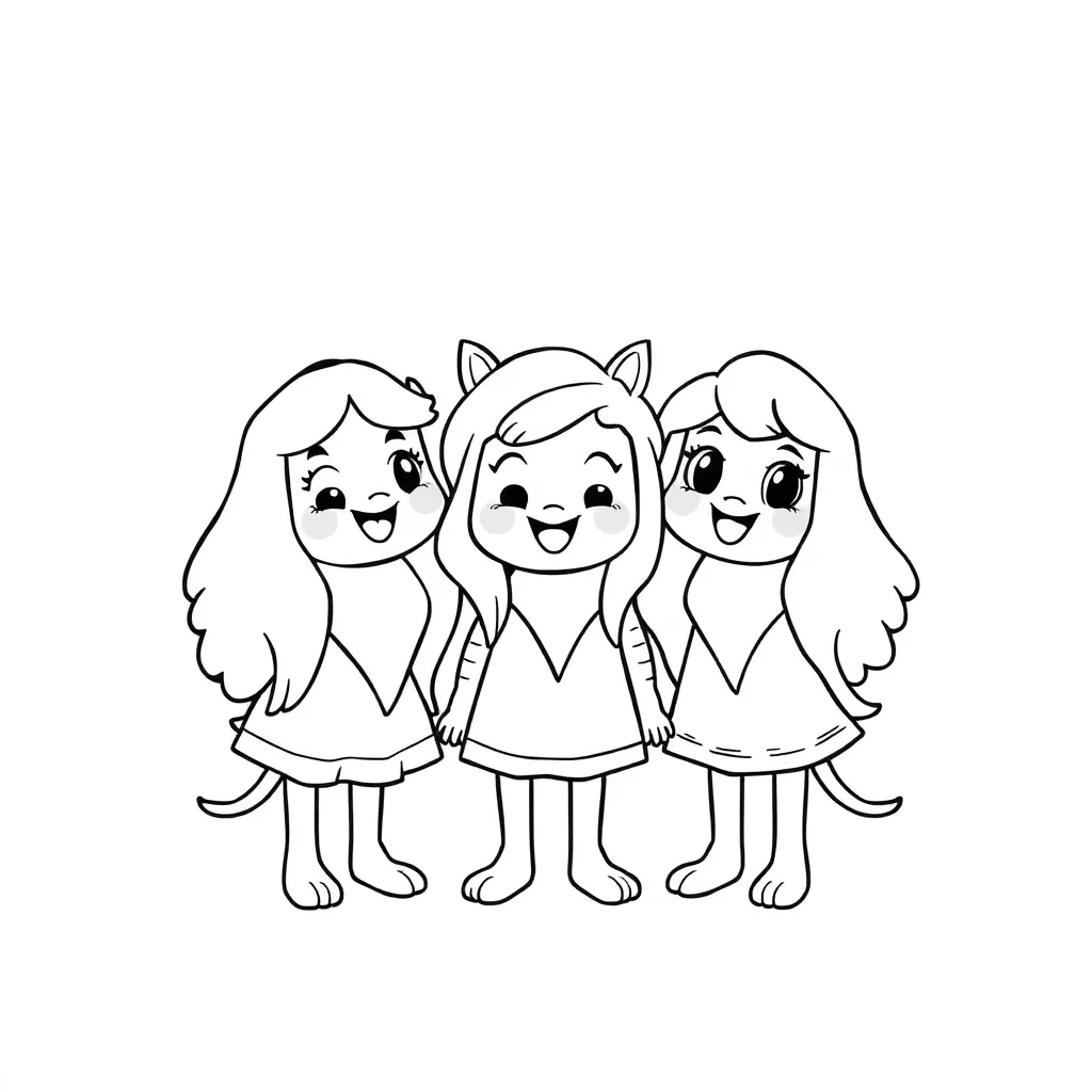 Childrens coloring page