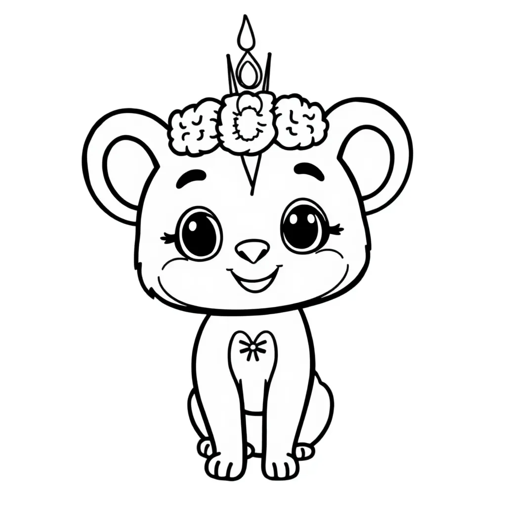 Childrens coloring page